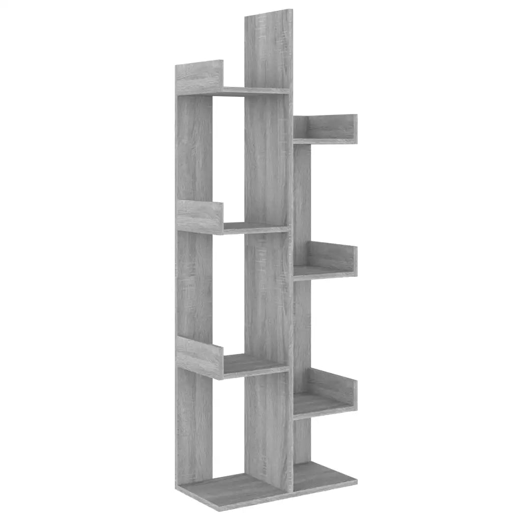Libreria 48x25x140 cm Grigio Sonoma Legno Multistrato 816006