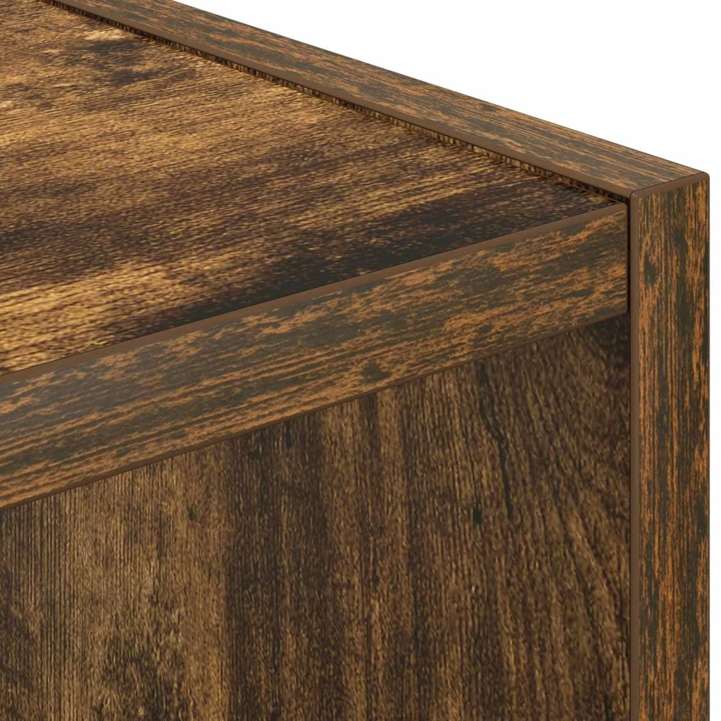 Comodino Rovere fumé 30,5 x 27 x 59,5 cm Legno multistrato 8000620