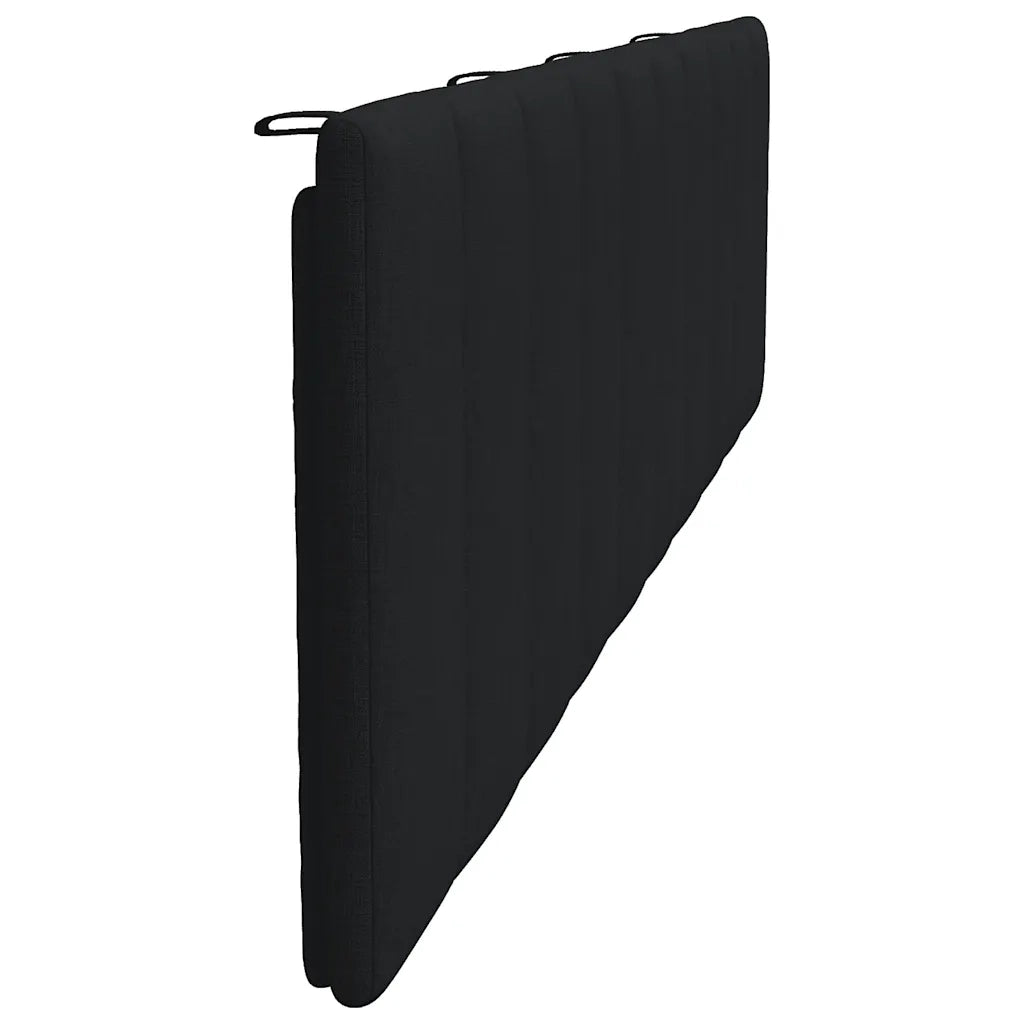 Cuscino Testiera Hanko Nero 200 cm in Tessuto CFW1346342