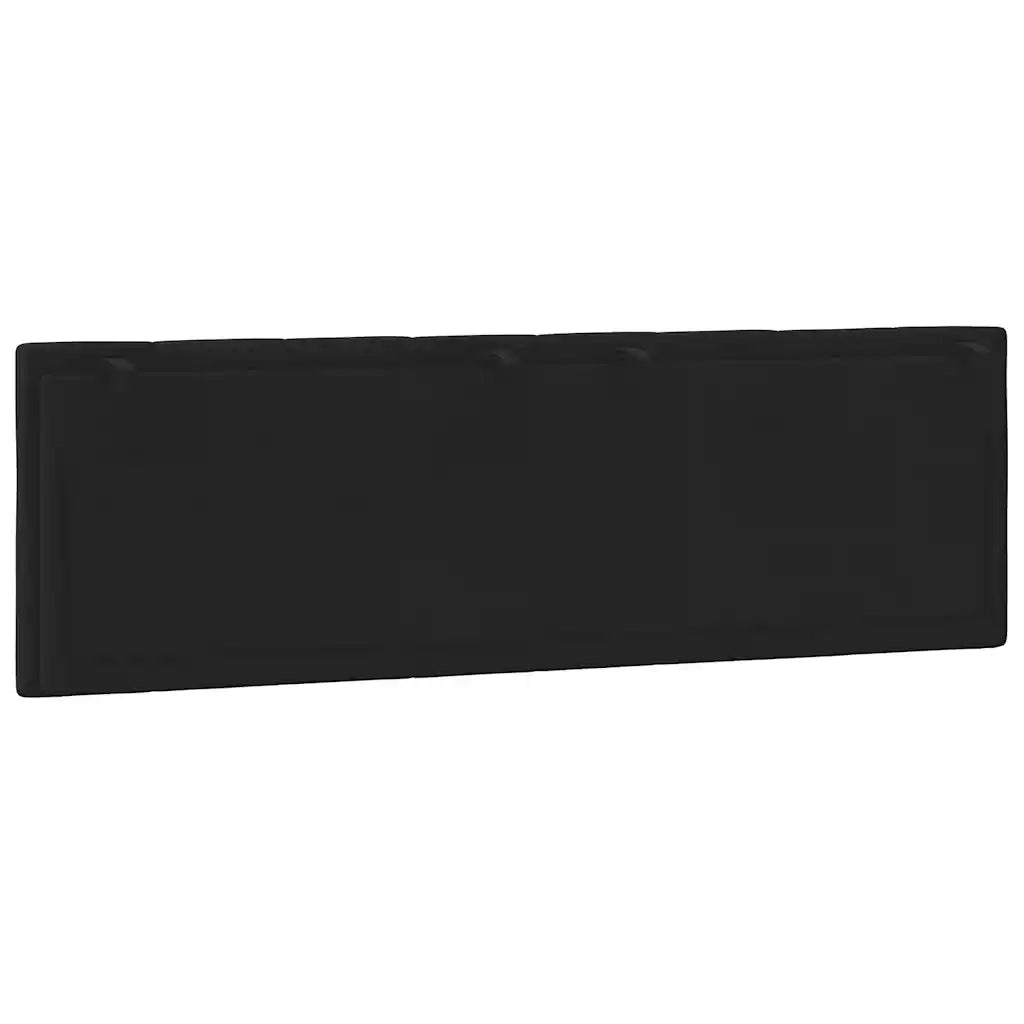 Cuscino Testiera Hanko Nero 160 cm in Velluto CFW6935492