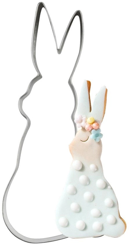 Biscotti di Pasqua in forma di coniglio "Golden Easter" – Bicchieri di alta qualità, 110x50x25 mm, Progettati in Germania, Ideali per le ceste di Pasqua