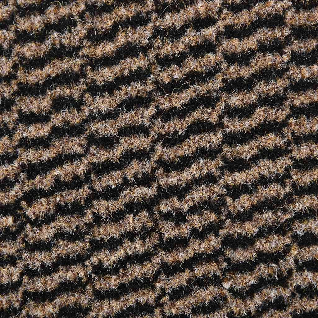 Zerbino flessibile antiscivolo per interni/esterni 40 x 60 cm polipropilene marrone 02_0058126
