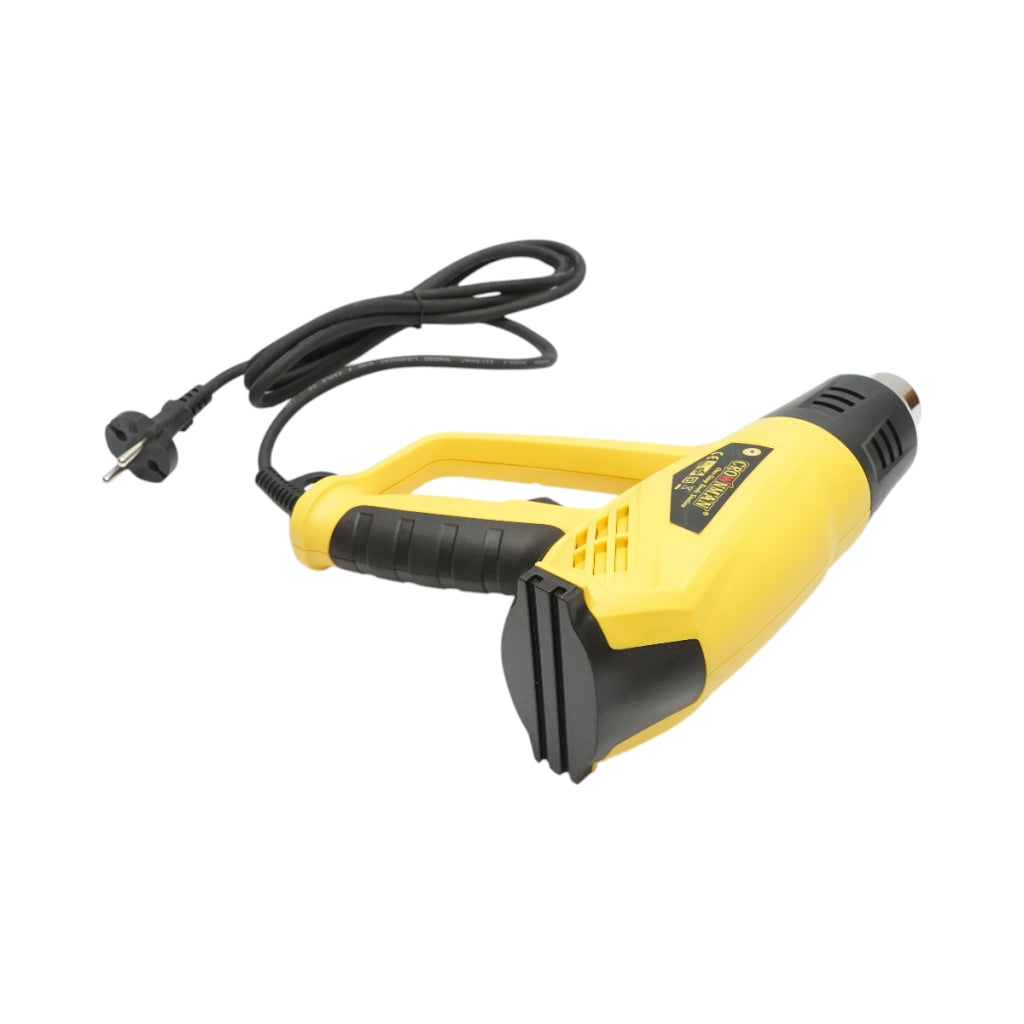 Pistola ad aria calda Crownman 2000W, 220V, flusso d'aria 250/550 l/min, 2 livelli di temperatura 350/650°C