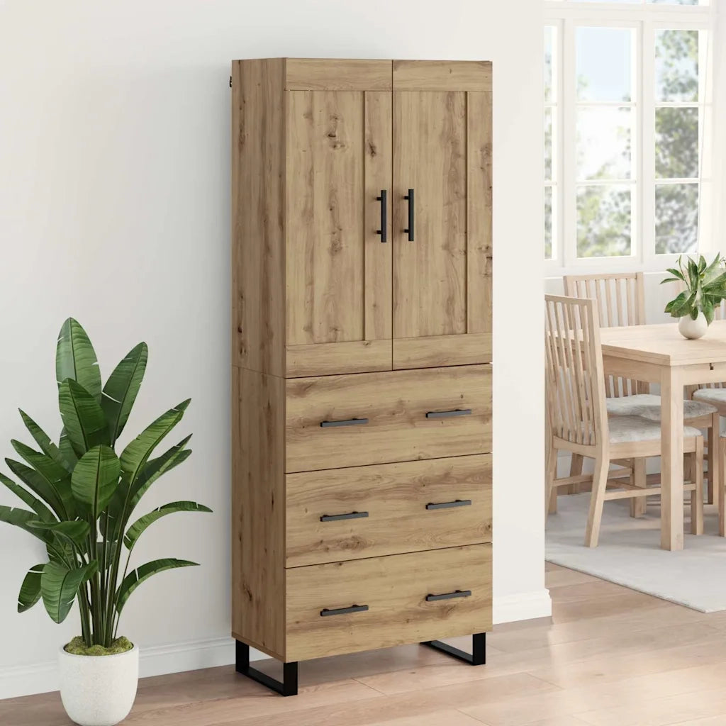 Credenza con cassetto Rovere artigianale 69,5 x 34 x 180 cm 3415950