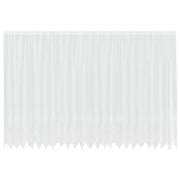 Tenda in Pizzo con tende Bianco 240 x 600 cm Poliestere
