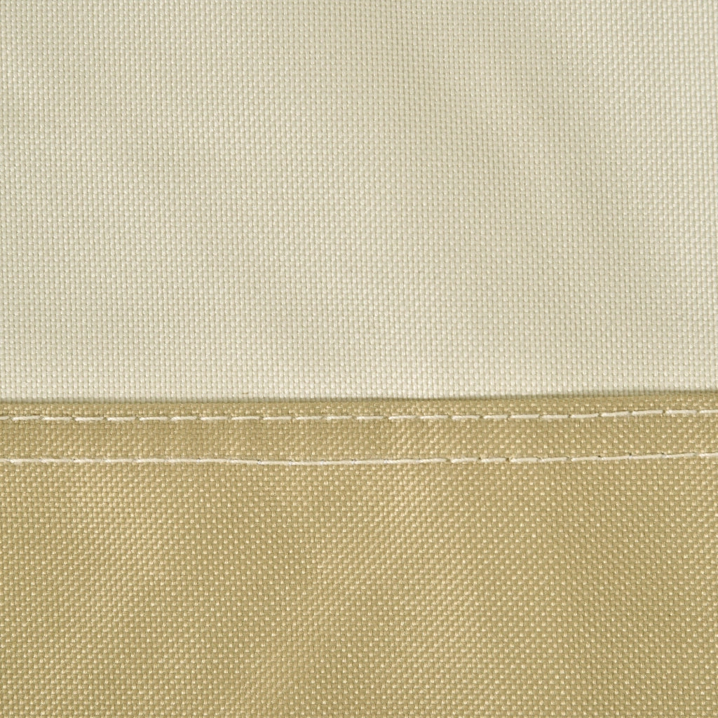 Copertura per Ombrellone 3x3 m Impermeabile Custodia con Cerniera e Laccio Beige