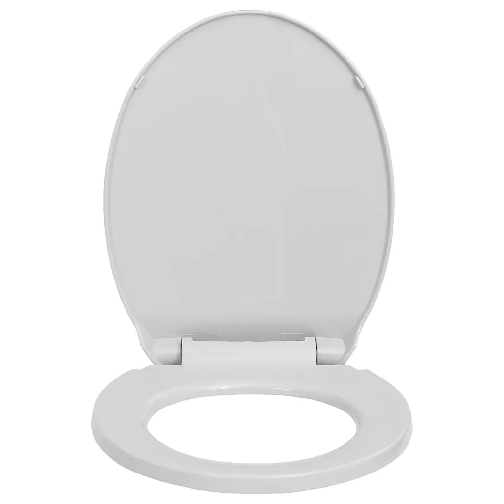 Tavoletta WC a Chiusura Morbida Grigio Chiaro Ovale 145814