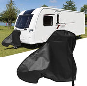 Disselhoes con Cerniera - Caravanhoes - 600D Tessuto Oxford - Copertura universale - 63 x 87 cm - Copertura per Camper e Caravan - impermeabile - copertura universale per caravan