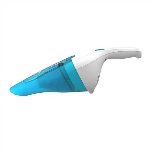 Black+Decker WDC115WA Aspirapolvere Portatile Senza Filo Senza Sacchetto Secco e Bagnato 0,385 L Autonomia 9 min Litio 3,6 V colore Blu Bianco