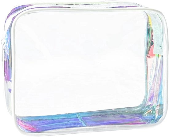 TotePrint Tolettas in PVC trasparente, grande capacità (B127-D119-1)
