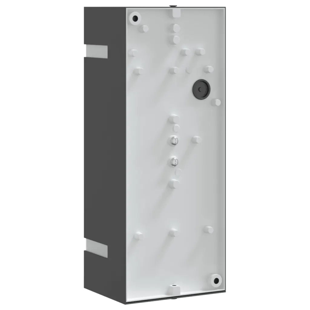 Applique da Esterno 2 pz Nere in Acciaio Inossidabile 4006337