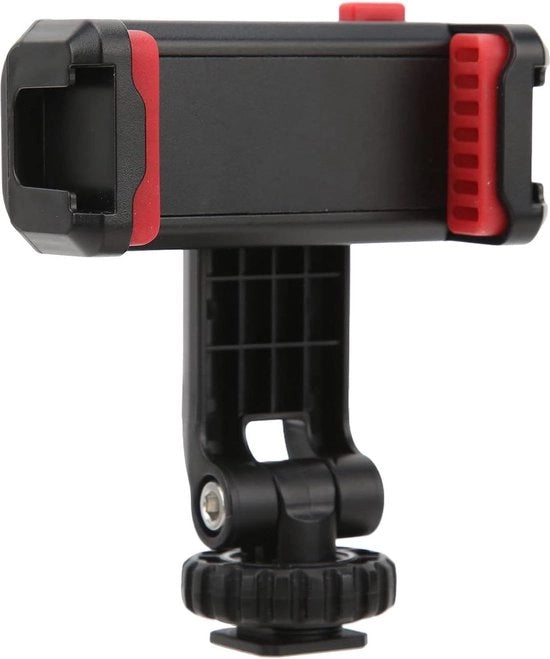 Stativo universale per smartphone - rotazione 360 gradi - clip con regolazione - adattatore per smartphone - stativo da tavolo - blogging in diretta - registrazione video.