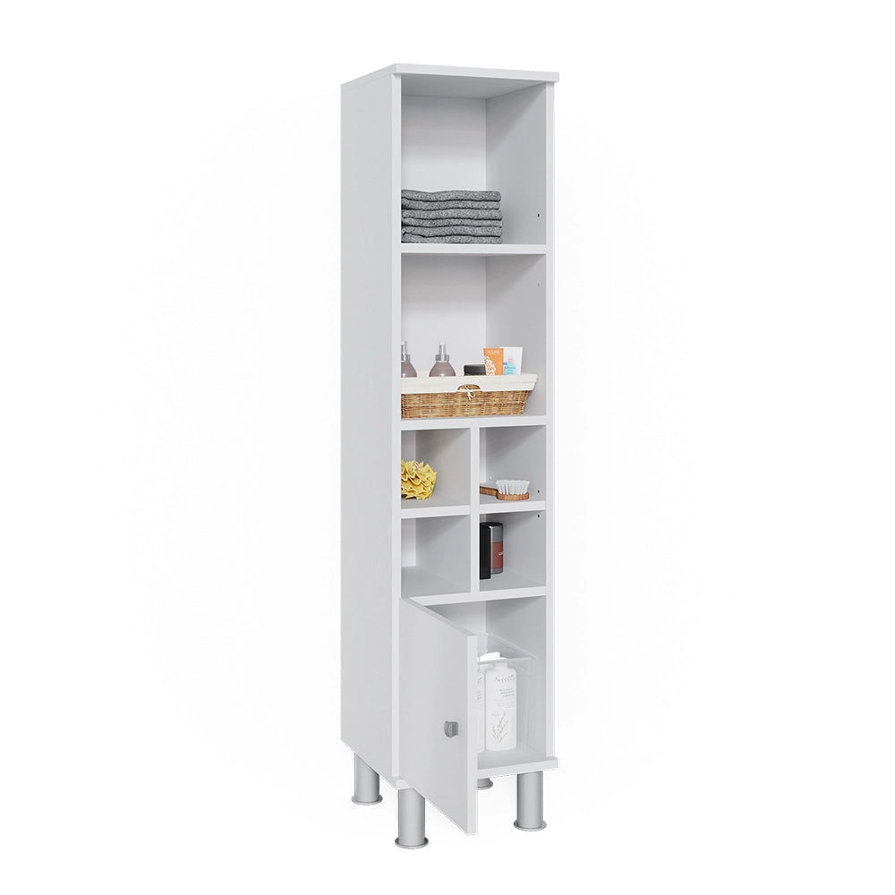 Mobiletto bagno Fynn Bianco 30 x 130.6 cm porta piccola Vicco