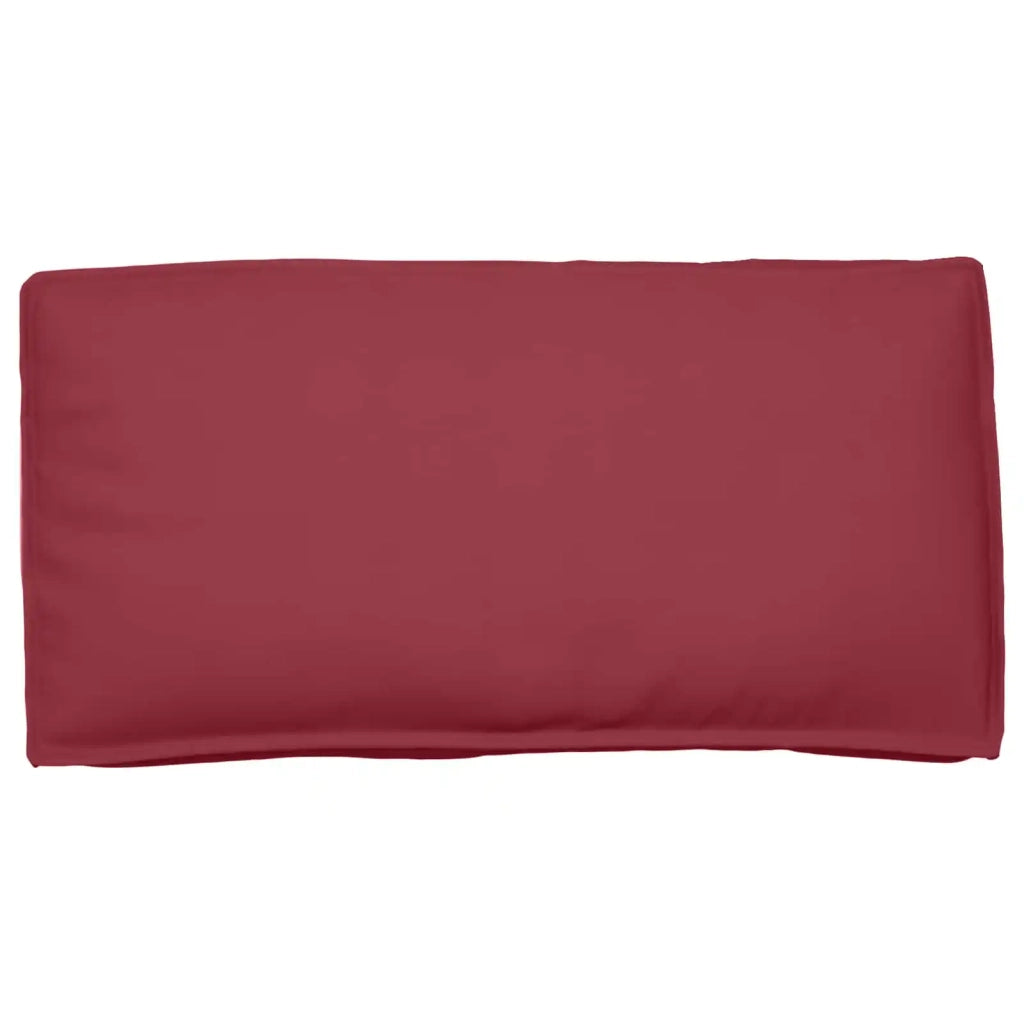 Cuscino Rosso Vino 120 x 60 x 12 cm Tessuto Oxford 42001564