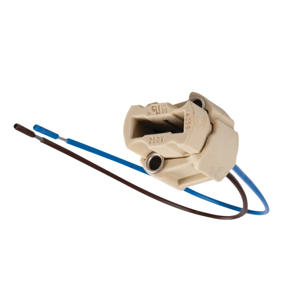 Portalampada G9 con cavo bianco per lampade Kanlux 8220