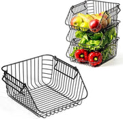 Contenitore per frutta e verdura, contenitore per conservazione, contenitore per cavi, contenitore per conservazione, 29 x 24 x 14 cm, 1 pezzo