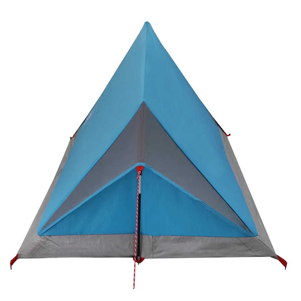 Tenda da Campeggio per 2 Persone Blu Impermeabile 94363
