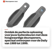 Deuropener Buitengebruik - Deurgrepen con Chiavi - Compatibile con Daily 1989-1999 - 1 Paio - Codice OEM: 93936135/93927792 - Deurgreep