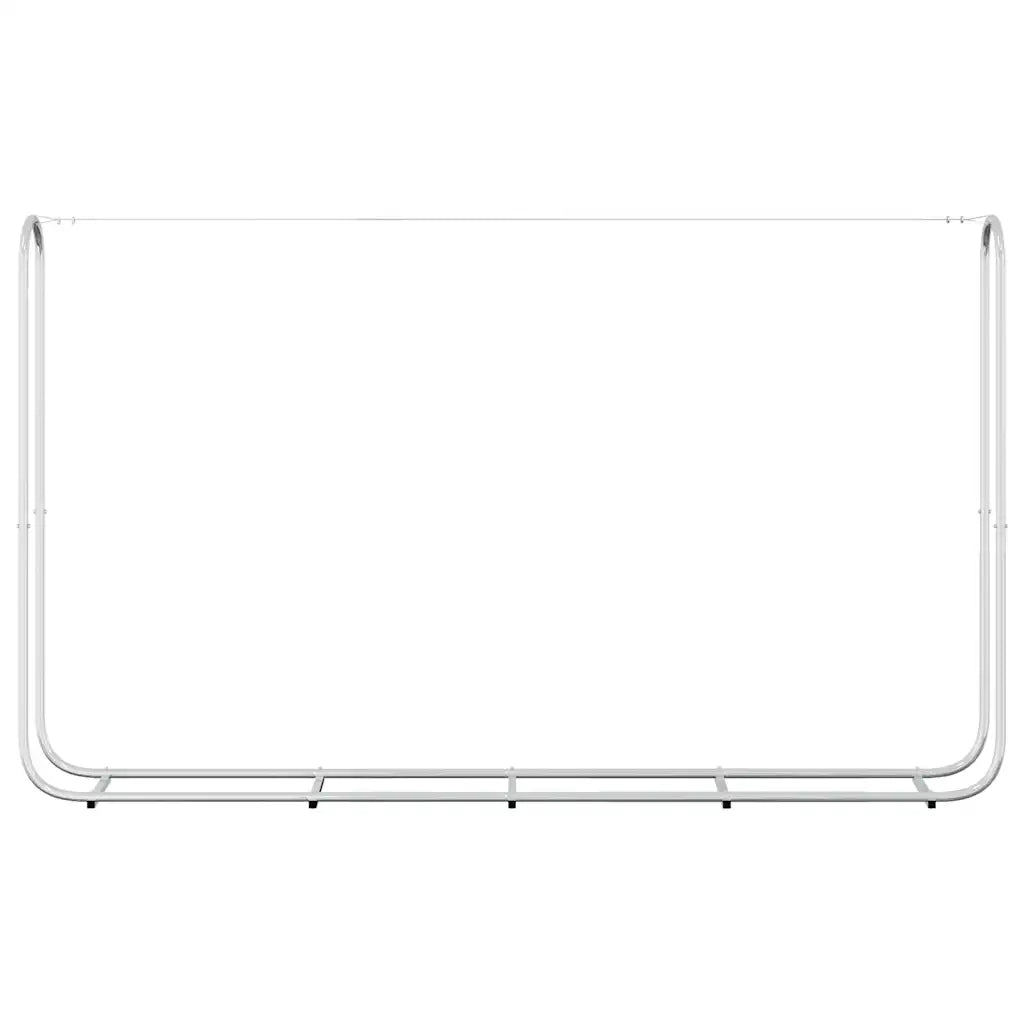 Rastrelliera per Legna 250x25x150 cm in Acciaio Zincato 4100706
