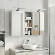 Set di Armadi da Bagno con lo scaffale 3 pcs 80 x 10,5 x 50 cm 3403659