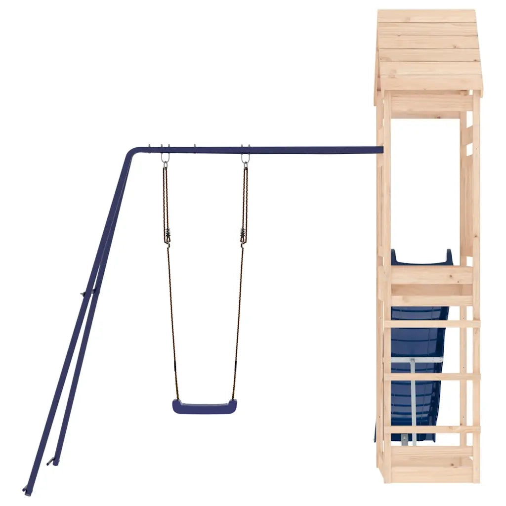 Set da Gioco da Esterno in Legno Massello di Pino 3156907