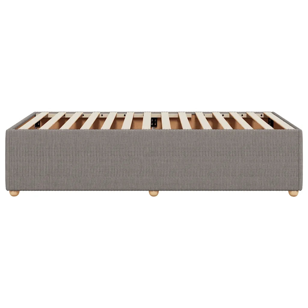 Giroletto senza Materasso Tortora 90x190 cm Tessuto 3284904