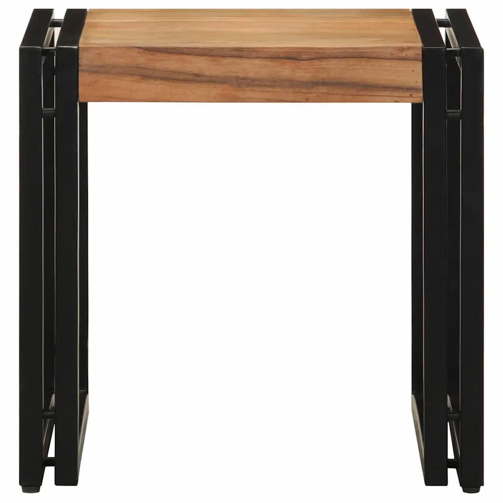 Tavolino da salotto 40 x 40 x 38 cm Legno di Acacia Massello 4102728