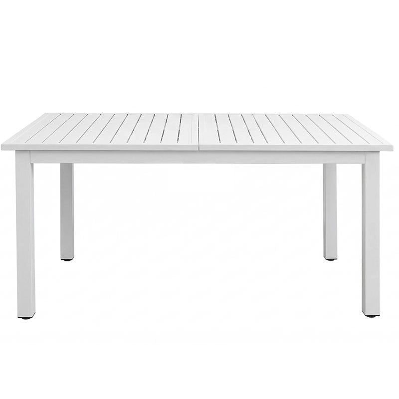 Tavolo da esterno DEDALO in alluminio, allungabile da 160 a 270 cm - Tavolo Da Esterno Dedalo In Alluminio, Allungabile Da 160 A 270 Cm Colore Bianco, Allungabile Da 180 A 270 Cm