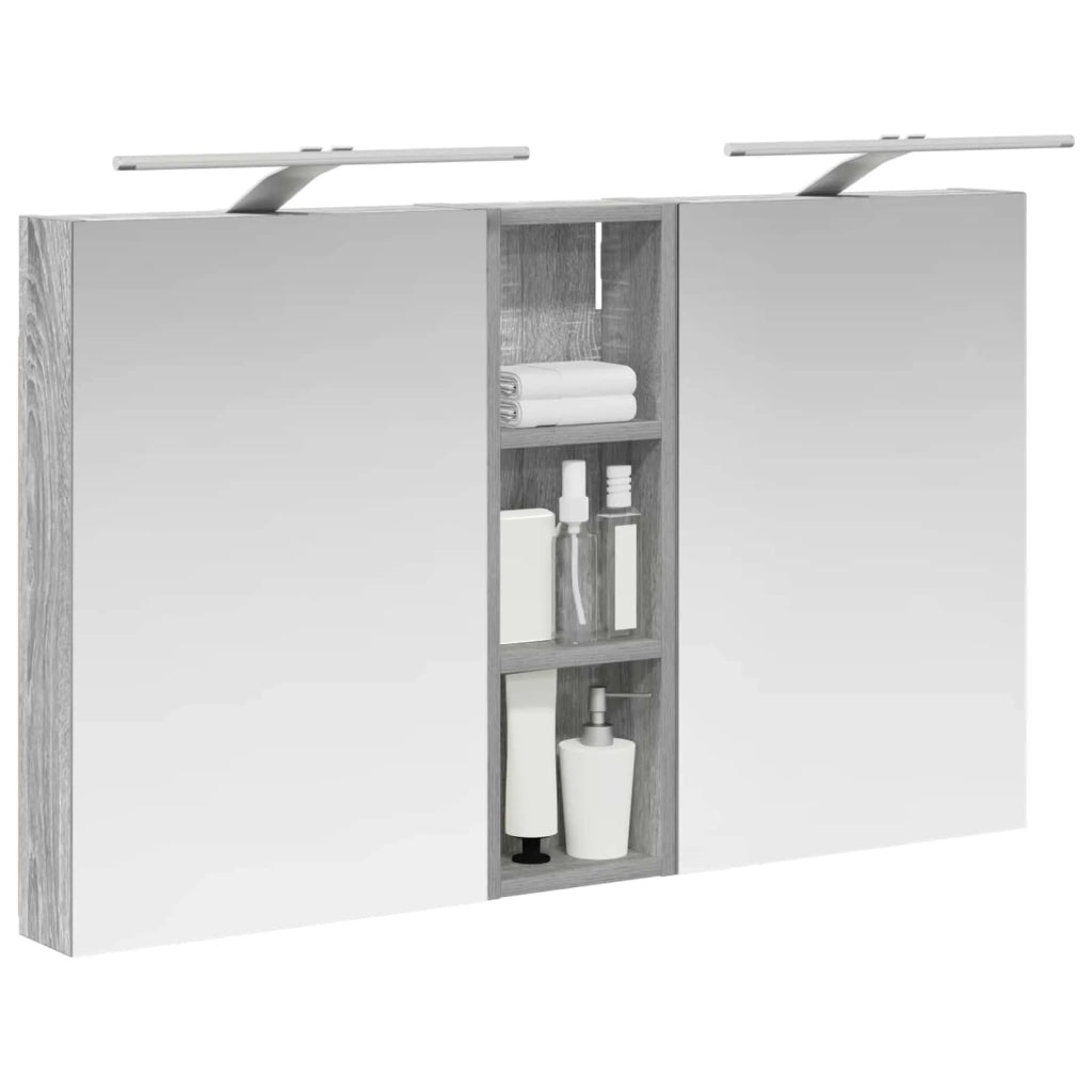 Set di Armadi da Bagno 3 pz 100 x 10,5 x 60,5 cm 3403709