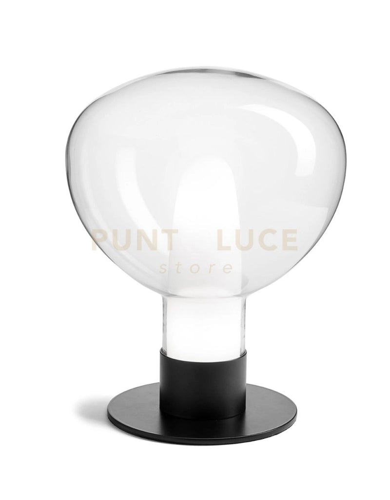 CHOBIN LAMPADA DA TAVOLO 2 LUCI IN METALLO NERO  ATTACCO G9 DIMMER SUL CAVO