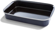 Scheda di cottura per forno e piano cottura in acciaio inox, 40 x 24 cm, resistente a induzione e vaivolo.