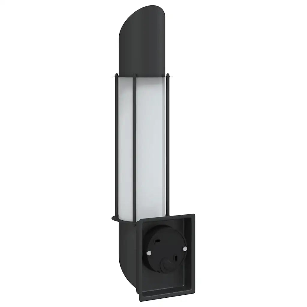 Applique da Esterno 2 pz Nere in Acciaio Inossidabile CFW2614842