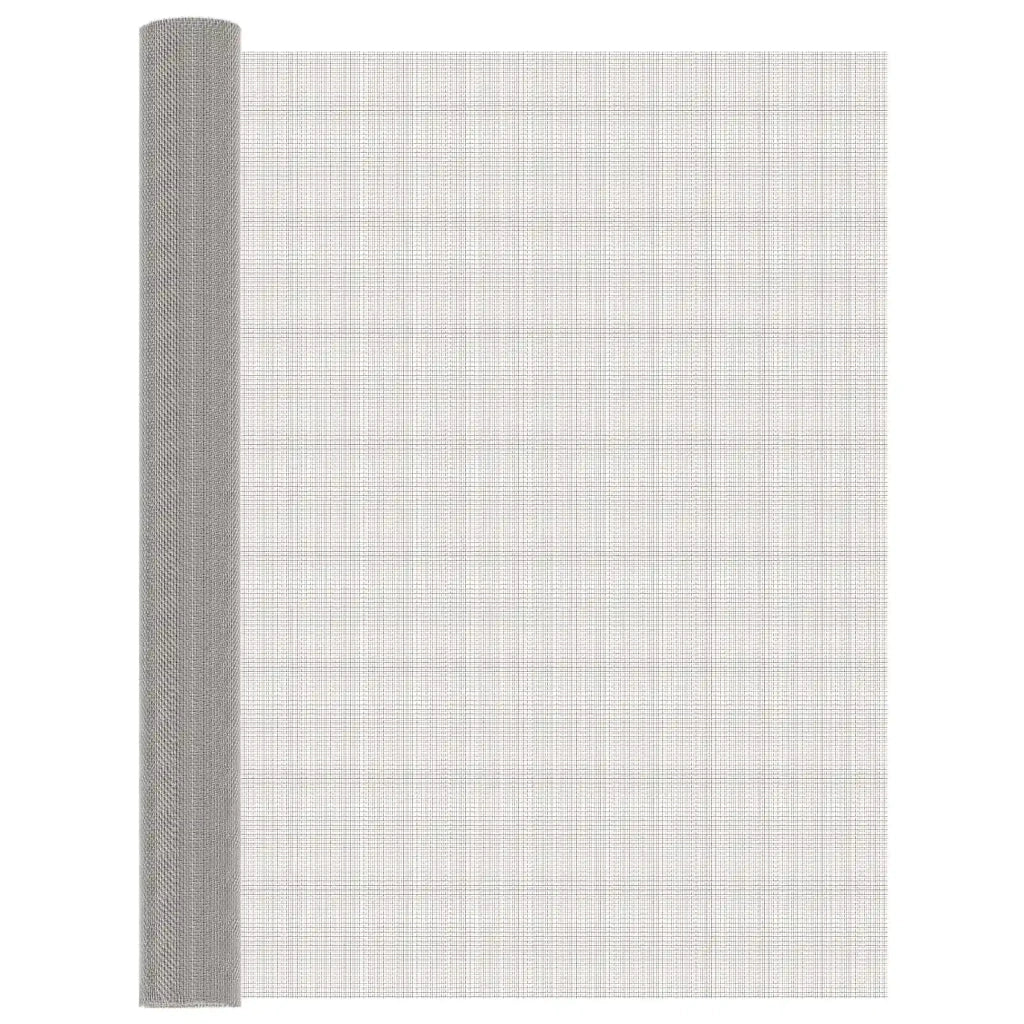 Rete per schermatura 100 x 200 cm 8 Mesh Argento 42039674