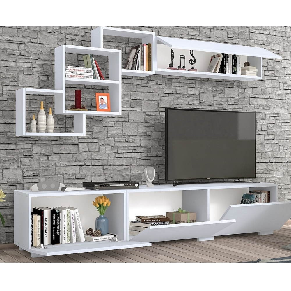 Parete attrezzata Free bianco