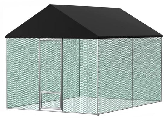 Recinzione per Polli - Copertura Completa UV e Acqua-Resistente - Solida e Resistente ai Roditori - Dimensione XL