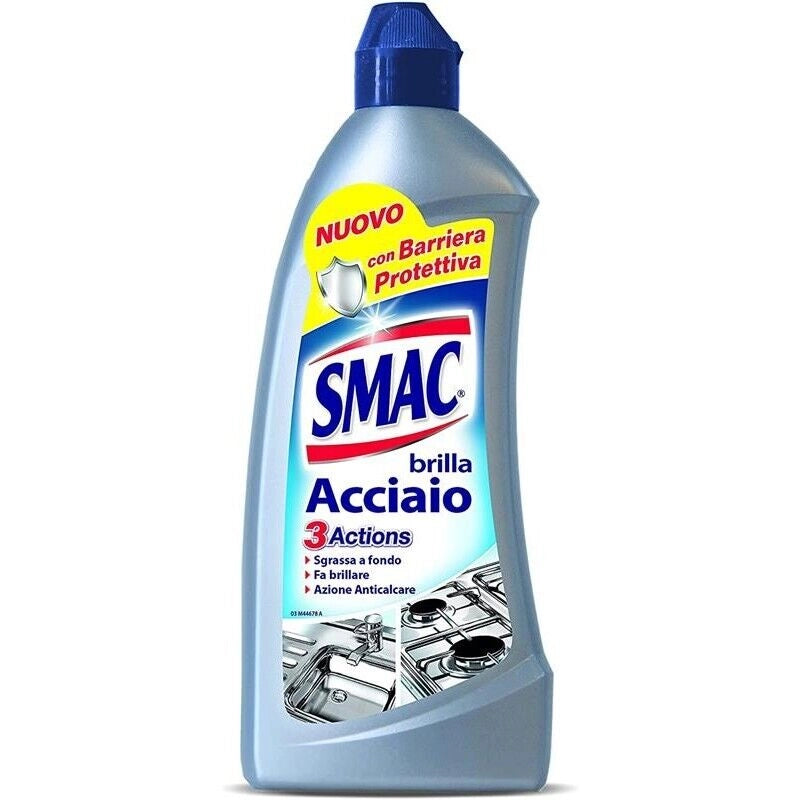 SMAC BRILLA ACCIAIO CREMA ANTICALCARE LUCIDANTE IN FORMATO DA 520 ML