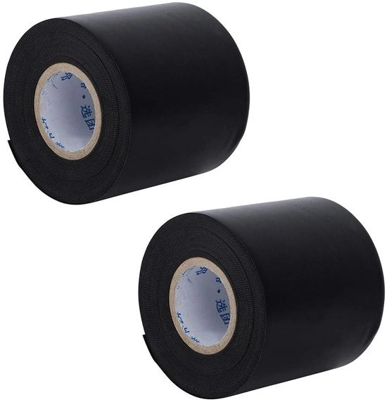 Caviatori in PVC - Nero - Rinnovabile - Sostenibile - 2 Pezzi - Alta Affidabilità - Cintura per Cavi