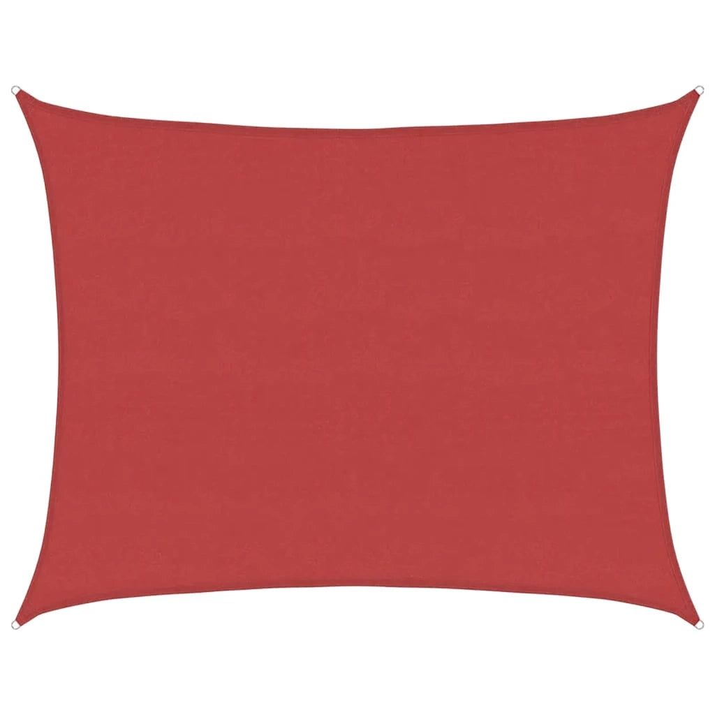 Vela Parasole 160 g/m² Rossa 6x7 m in HDPE 311634