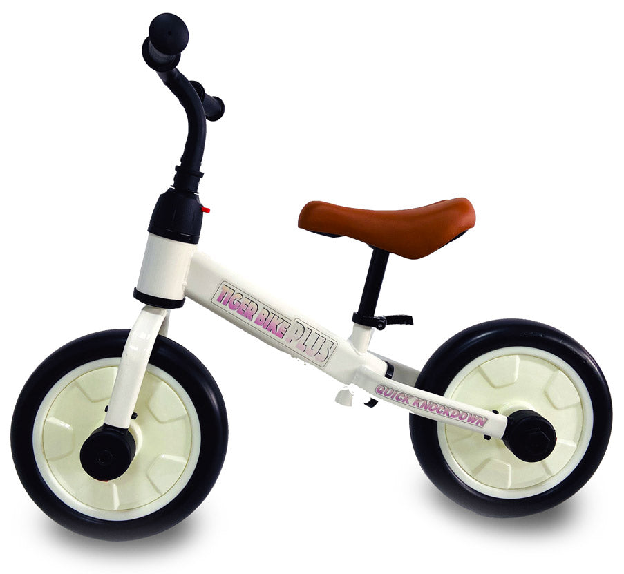 Triciclo per Bambini con Rotelle e Pedali Estraibili Tiger Bike Plus