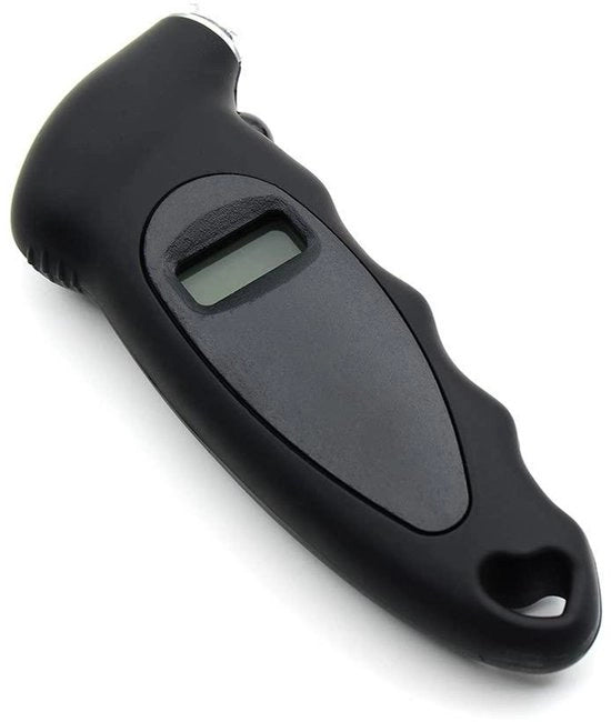 Misuratore di pressione pneumatica digitale con grande display LCD e profondità di pneumatico per auto, furgoni, camion, biciclette e motociclette - Utile strumento per misurazioni precise