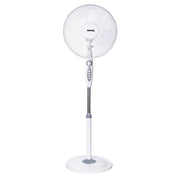 Zephir PBA41TM Ventilatore a piantana 3 velocità 133cm oscillazione  timer 45W Bianco