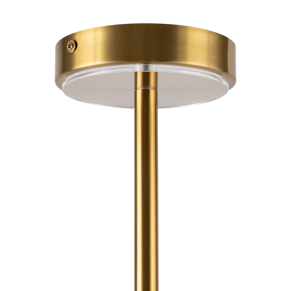 Lampadario Maytoni Arco ottone cristallo 6xG9 Ø61cm glamour