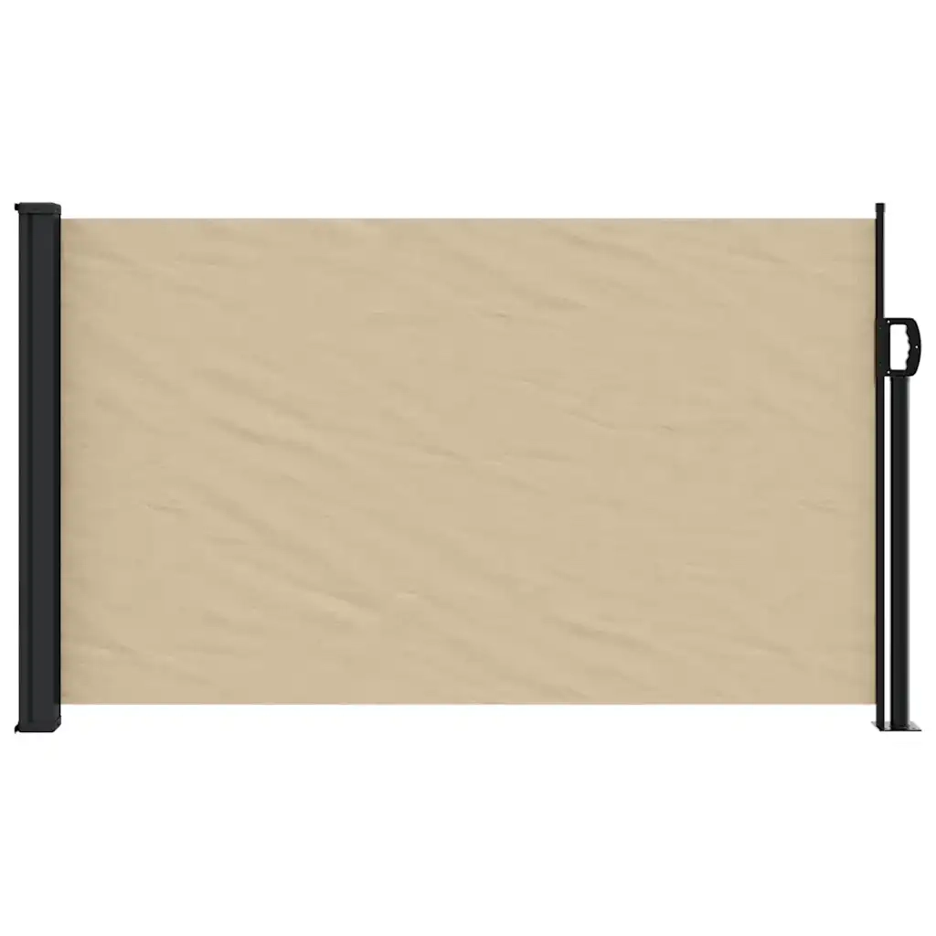 Tenda da Sole Laterale Retrattile Beige 117x300 cm