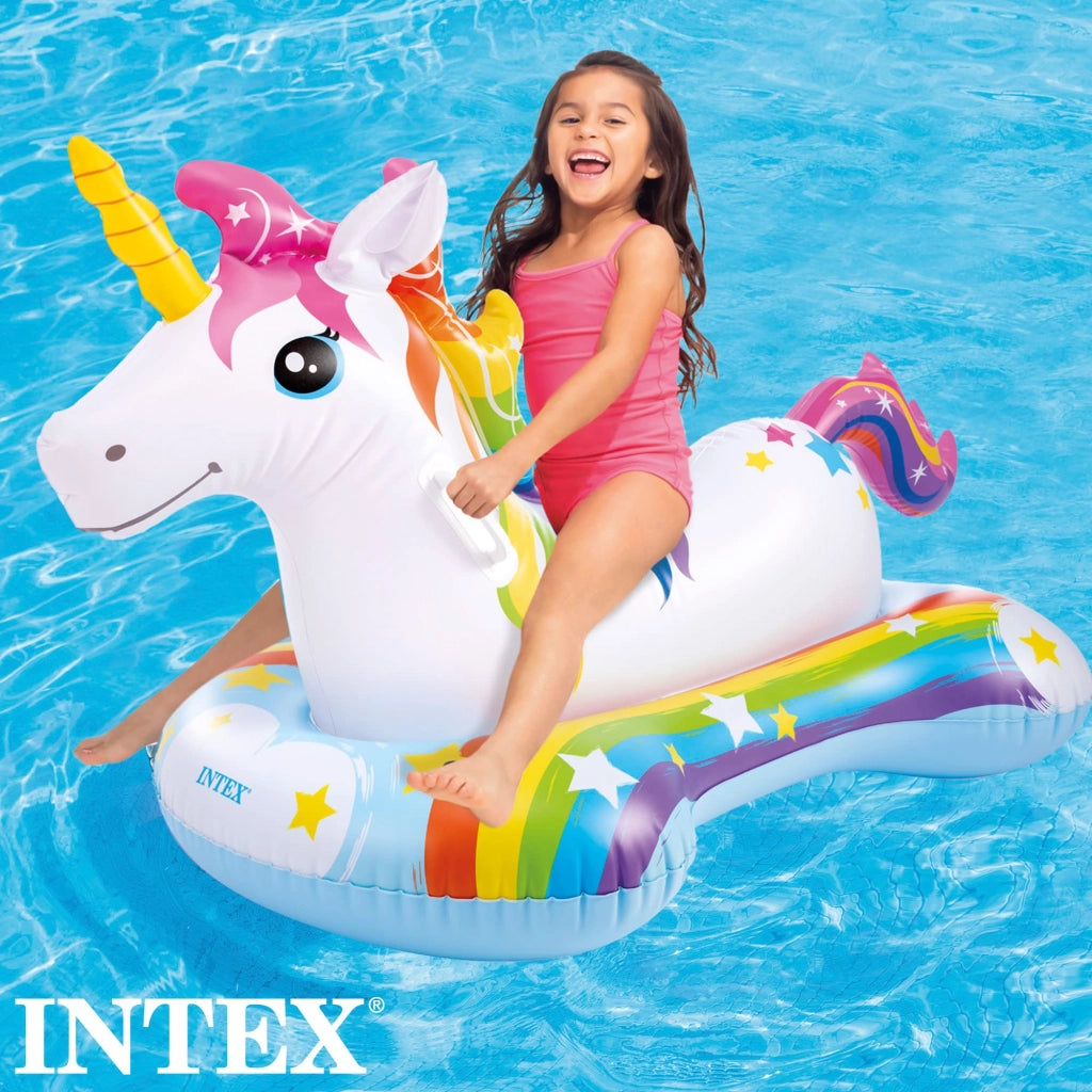 Unicorno Gonfiabile Cavalcabile +3 Anni 163 CMX86H. Peso 1,54 kg (57552)
