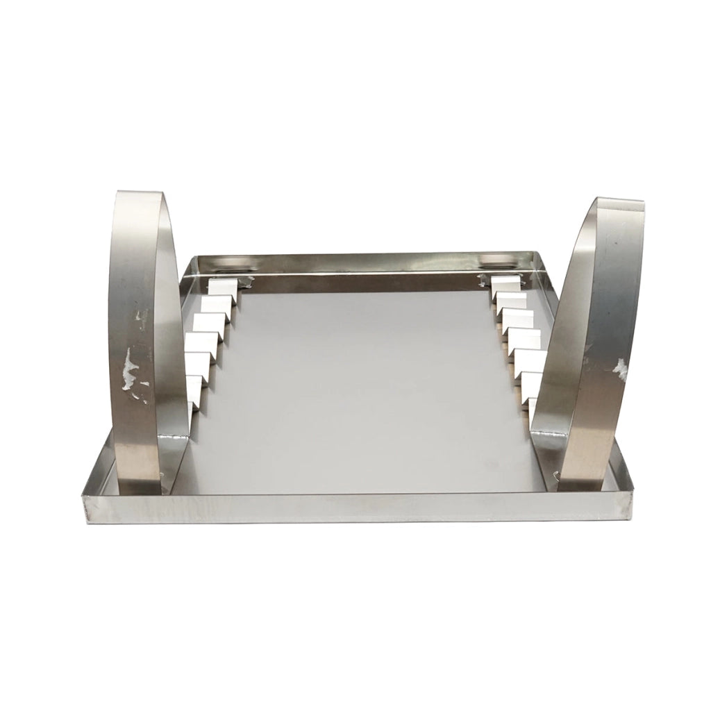 Vassoio in acciaio inossidabile per disopercolare, dimensioni 600x700x30 mm