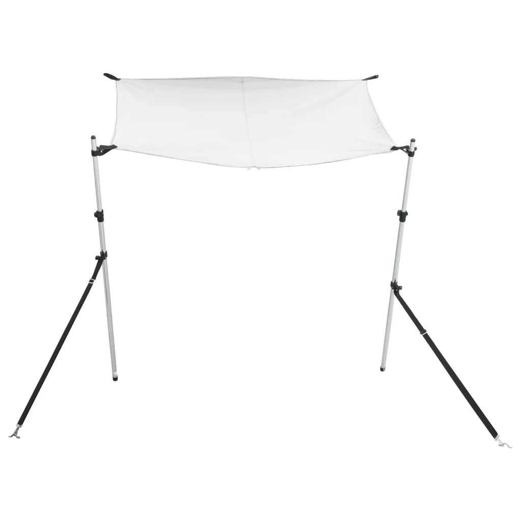 Estensione Tendalino a T-Parasole marino Bianco 170x170x(115-183) cm
