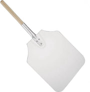 Spiedino per Pizza in Legno e Alluminio 31x36cm per Uso Commerciale e Ristorante