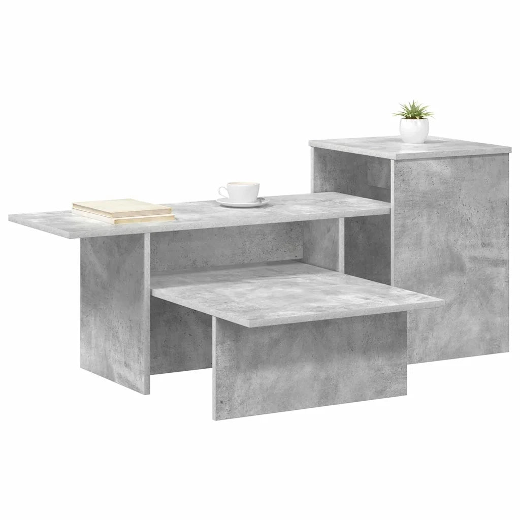 Tavolo consolle Grigio cemento 91,5 x 35 x 38,5 cm 891163