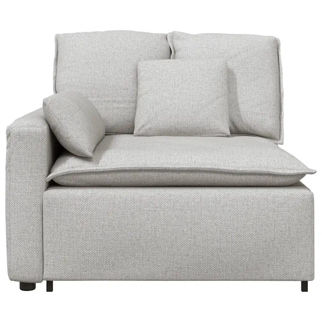 Modulo Terminale Bracciolo Divano Modulare con Cuscini 100 cm CFW3505974