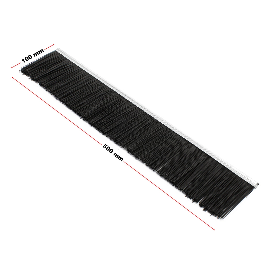 Spazzole di ricambio 50 cm per spazzatrice da prato da 95 cm 4 pezzi Trattorino tosaerba
